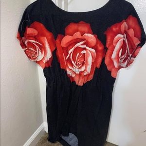 Forever 21 rose dress!